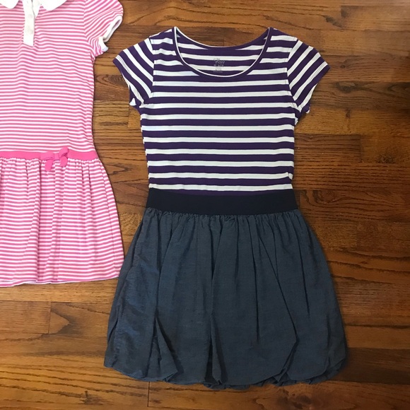 Girls Casual Purple Pink Stripe Dresses
Gymboree Pink
1989 Place Purple w/ Blue - Picture 4 of 16